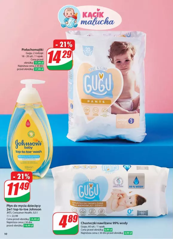 Dino - gazetka promocyjna Gazetka od środy 04.06 do wtorku 10.06 - strona 10
