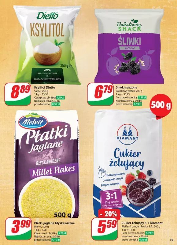 Dino - gazetka promocyjna Gazetka od środy 04.06 do wtorku 10.06 - strona 19