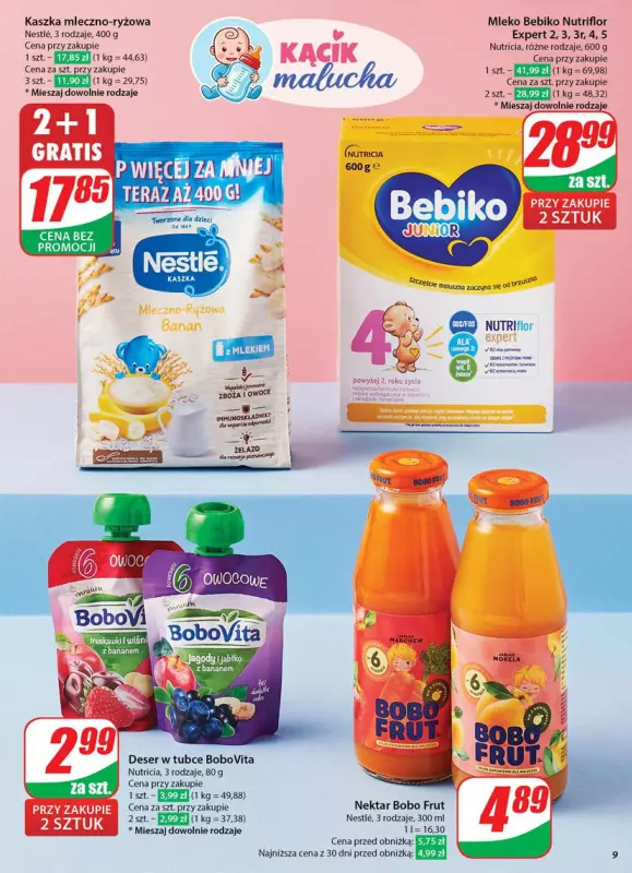 Dino - gazetka promocyjna Gazetka od środy 04.06 do wtorku 10.06 - strona 9
