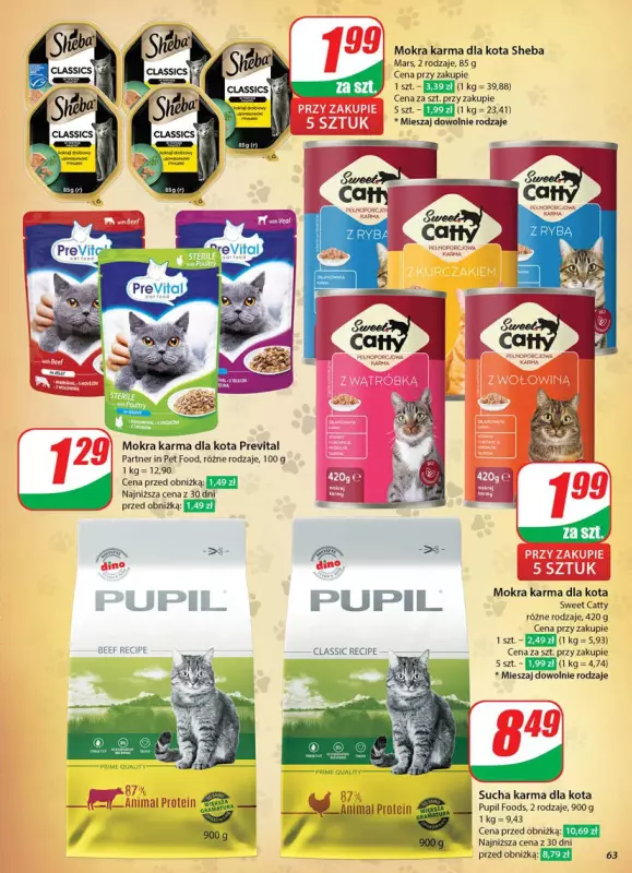 Dino - gazetka promocyjna Gazetka od środy 04.06 do wtorku 10.06 - strona 63