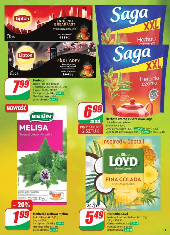 Dino - gazetka promocyjna Gazetka od środy 04.06 do wtorku 10.06 - strona 11