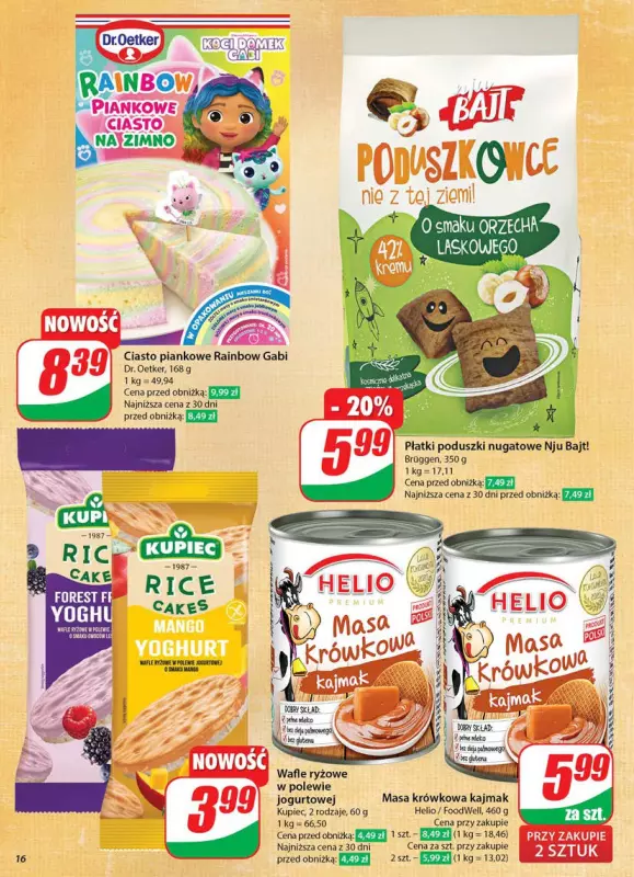 Dino - gazetka promocyjna Gazetka od środy 04.06 do wtorku 10.06 - strona 16