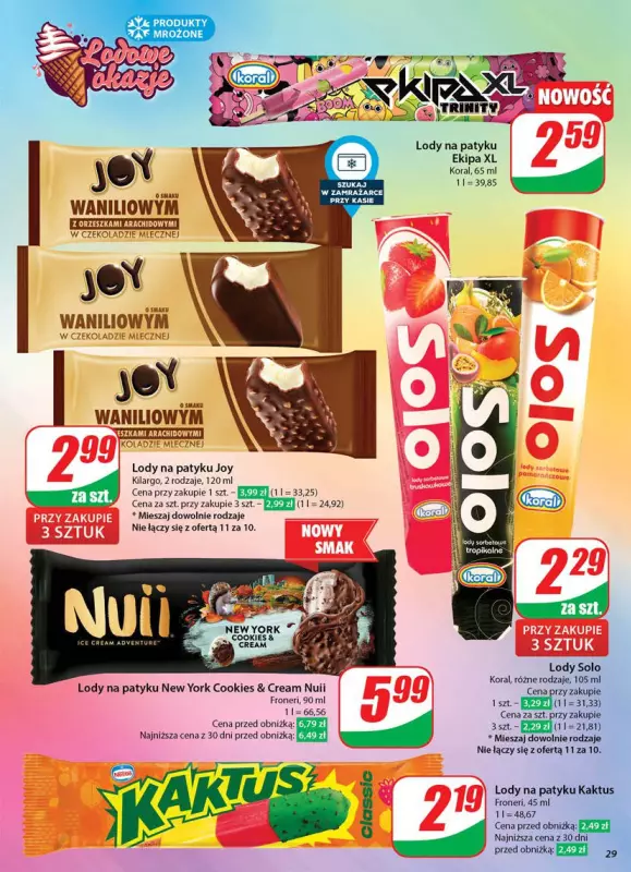 Dino - gazetka promocyjna Gazetka od środy 04.06 do wtorku 10.06 - strona 29