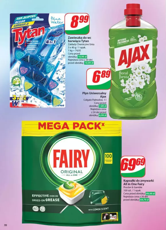 Dino - gazetka promocyjna Gazetka od środy 04.06 do wtorku 10.06 - strona 70