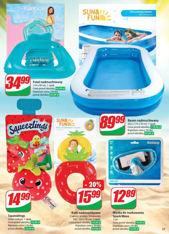 Dino - gazetka promocyjna Gazetka od środy 04.06 do wtorku 10.06 - strona 57