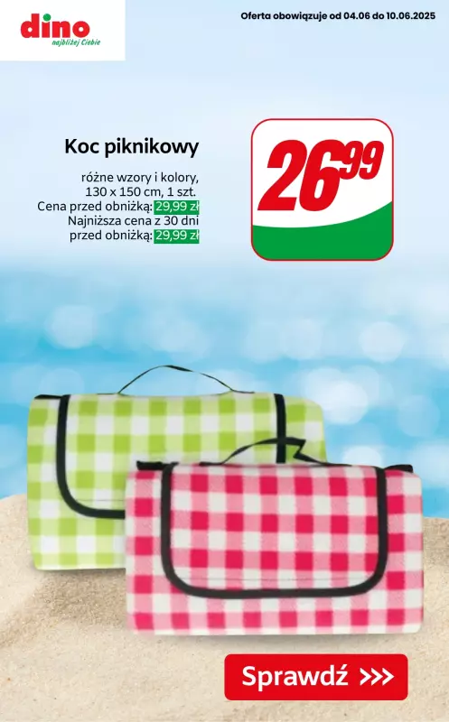 Dino - gazetka promocyjna Przygotuj się na lato - SUPER OKAZJE od czwartku 05.06 do wtorku 10.06 - strona 9