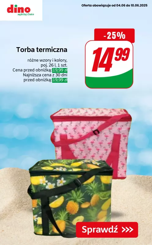Dino - gazetka promocyjna Przygotuj się na lato - SUPER OKAZJE od czwartku 05.06 do wtorku 10.06 - strona 8