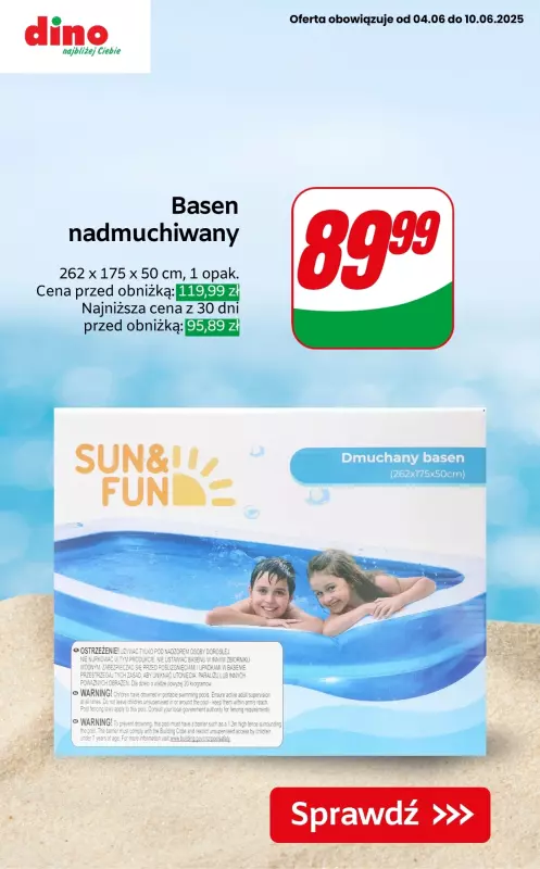 Dino - gazetka promocyjna Przygotuj się na lato - SUPER OKAZJE   - strona 3