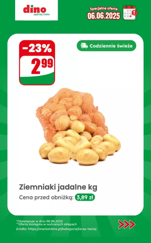 Dino - gazetka promocyjna Specjalna oferta na 06.06.2025 - promocje spoza gazetki   - strona 2