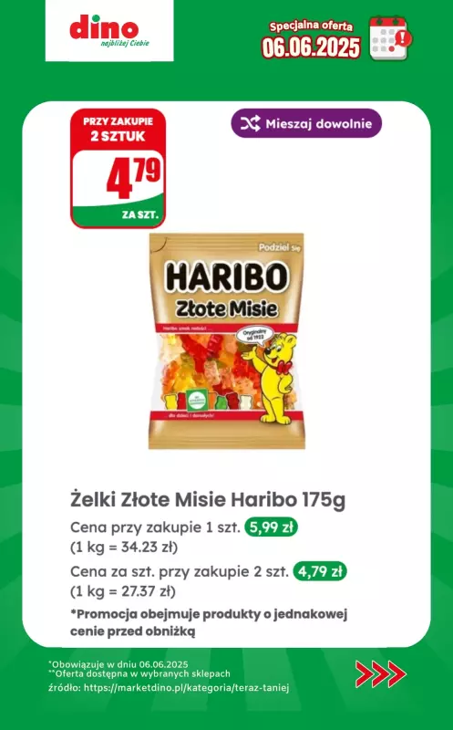 Dino - gazetka promocyjna Specjalna oferta na 06.06.2025 - promocje spoza gazetki od piątku 06.06 do piątku 06.06 - strona 4