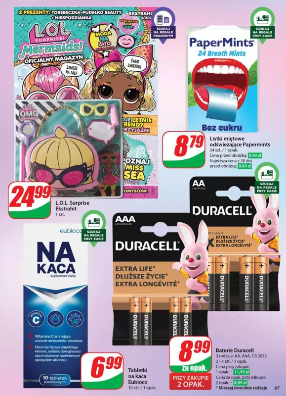 Dino - gazetka promocyjna Gazetka od środy 11.06 do wtorku 17.06 - strona 67