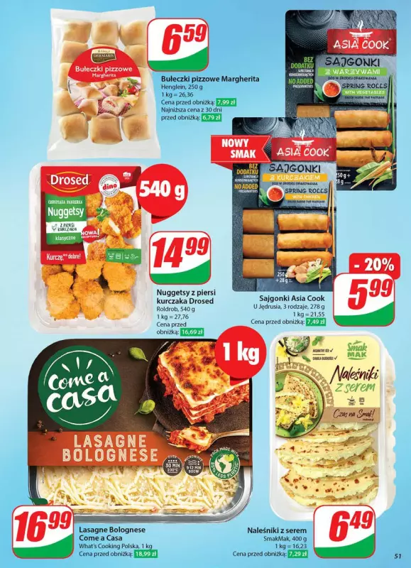 Dino - gazetka promocyjna Gazetka od środy 11.06 do wtorku 17.06 - strona 51