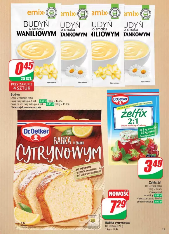 Dino - gazetka promocyjna Gazetka od środy 11.06 do wtorku 17.06 - strona 19
