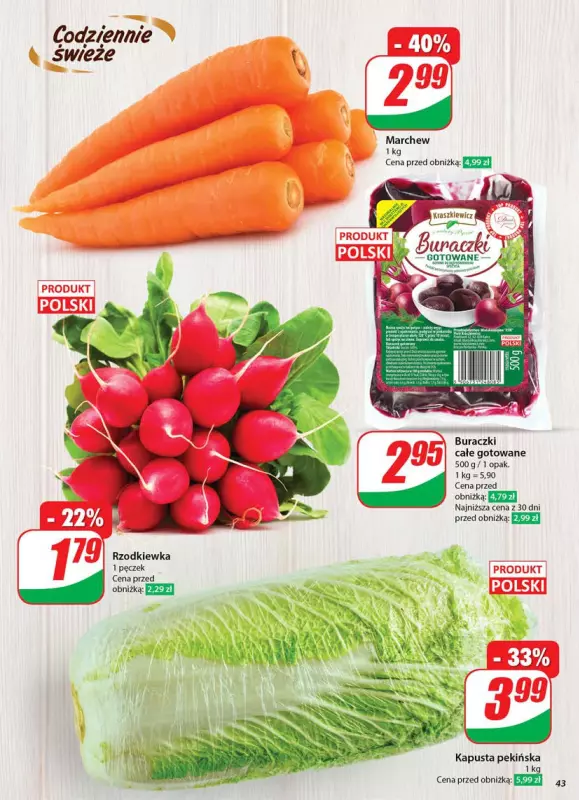 Dino - gazetka promocyjna Gazetka od środy 11.06 do wtorku 17.06 - strona 43