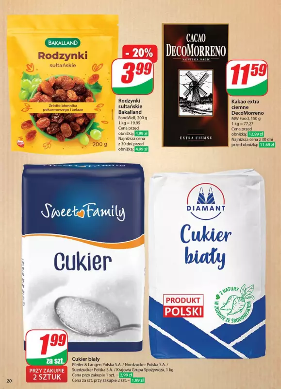 Dino - gazetka promocyjna Gazetka od środy 11.06 do wtorku 17.06 - strona 20