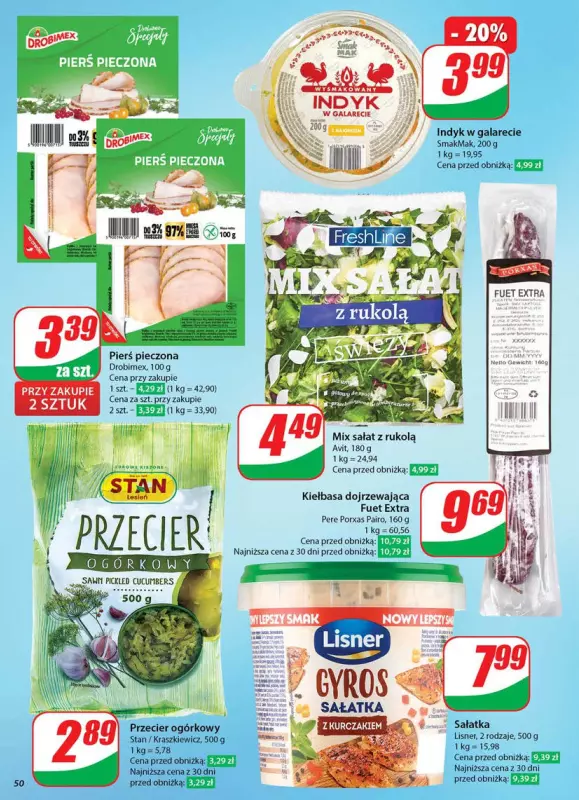 Dino - gazetka promocyjna Gazetka od środy 11.06 do wtorku 17.06 - strona 50