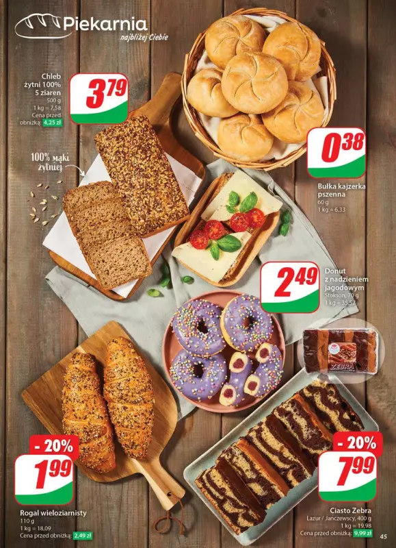 Dino - gazetka promocyjna Gazetka od środy 11.06 do wtorku 17.06 - strona 45