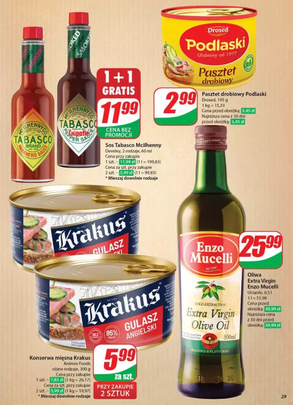 Dino - gazetka promocyjna Gazetka od środy 11.06 do wtorku 17.06 - strona 29