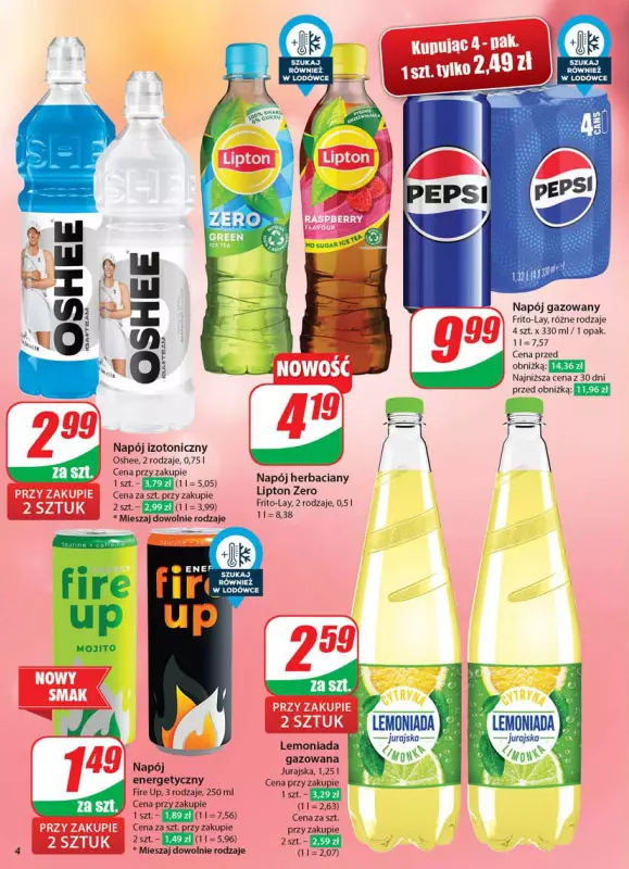Dino - gazetka promocyjna Gazetka od środy 11.06 do wtorku 17.06 - strona 4