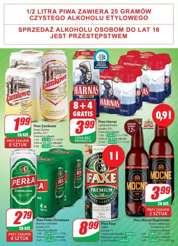 Dino - gazetka promocyjna Gazetka od środy 11.06 do wtorku 17.06 - strona 53
