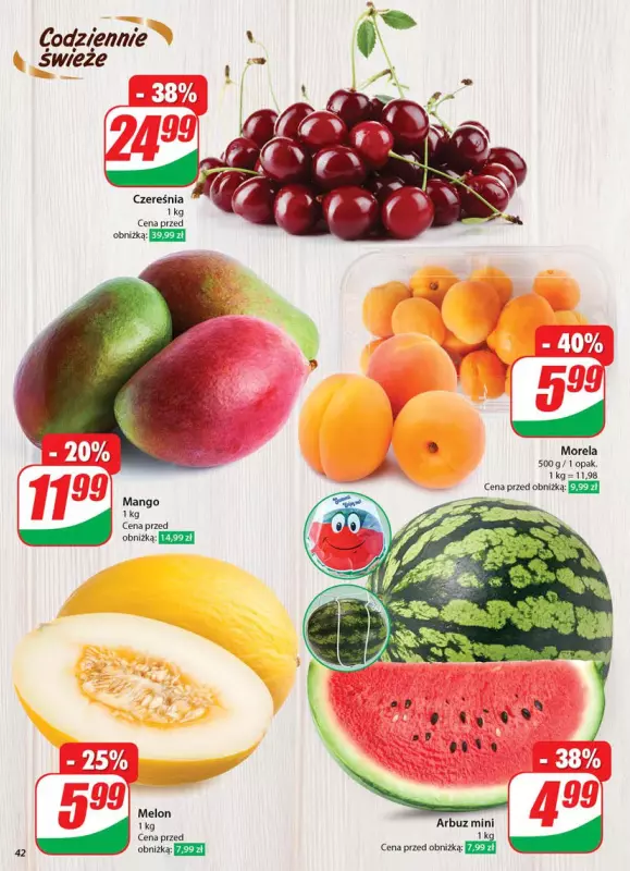 Dino - gazetka promocyjna Gazetka od środy 11.06 do wtorku 17.06 - strona 42