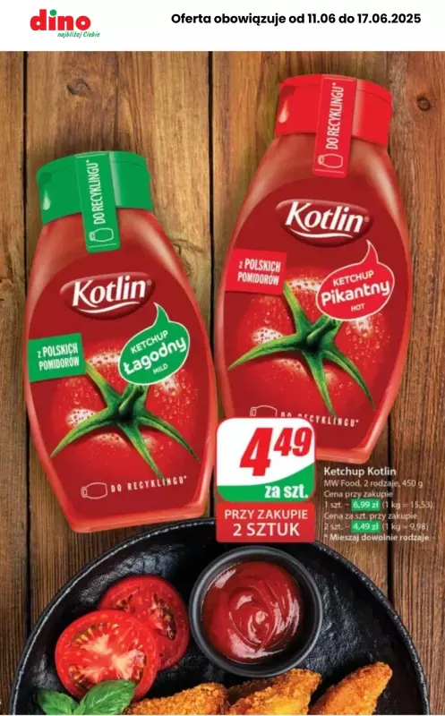 Dino - gazetka promocyjna MEGA promocje! od środy 11.06 do wtorku 17.06 - strona 6