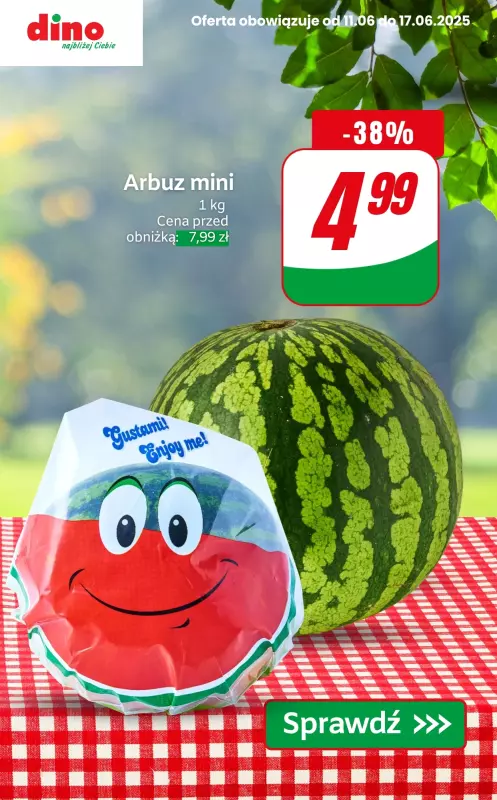 Dino - gazetka promocyjna Warzywa i owoce do -40% od czwartku 12.06 do wtorku 17.06 - strona 4