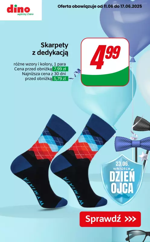 Dino - gazetka promocyjna Upominki na Dzień Ojca   - strona 3