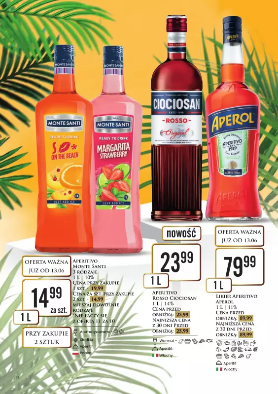 Dino - gazetka promocyjna Katalog alkoholowy od poniedziałku 16.06 do niedzieli 22.06 - strona 24