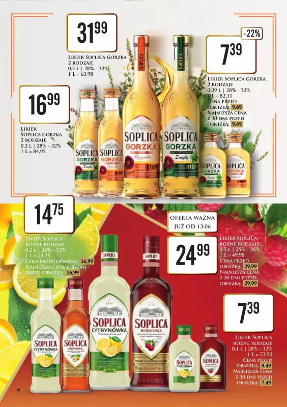 Dino - gazetka promocyjna Katalog alkoholowy od poniedziałku 16.06 do niedzieli 22.06 - strona 20