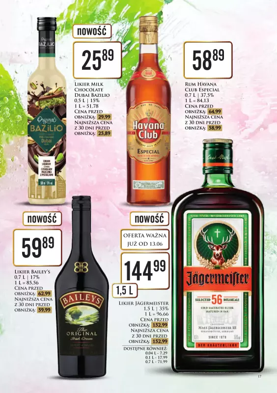 Dino - gazetka promocyjna Katalog alkoholowy od poniedziałku 16.06 do niedzieli 22.06 - strona 17