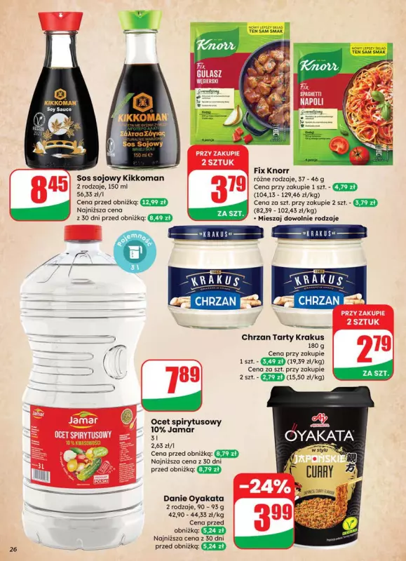 Dino - gazetka promocyjna Gazetka od środy 18.06 do wtorku 24.06 - strona 26