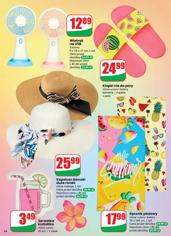 Dino - gazetka promocyjna Gazetka od środy 18.06 do wtorku 24.06 - strona 64