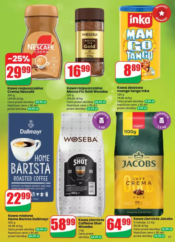 Dino - gazetka promocyjna Gazetka od środy 18.06 do wtorku 24.06 - strona 17