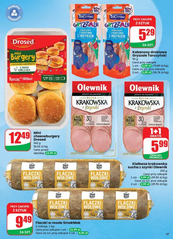 Dino - gazetka promocyjna Gazetka od środy 18.06 do wtorku 24.06 - strona 47