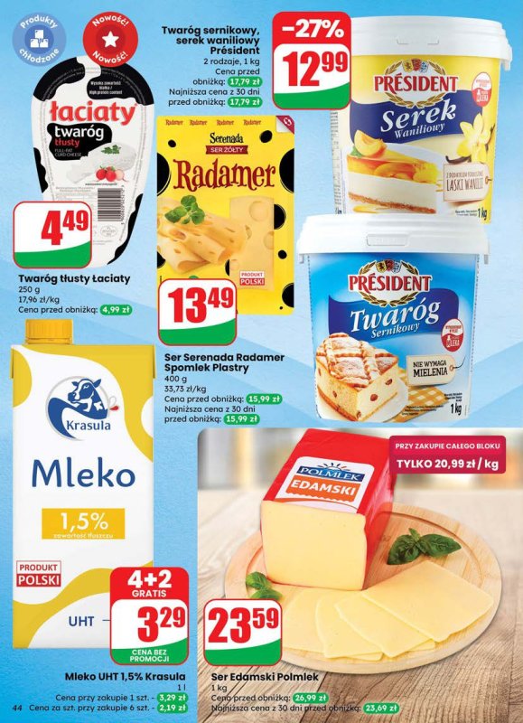 Dino - gazetka promocyjna Gazetka od środy 18.06 do wtorku 24.06 - strona 44