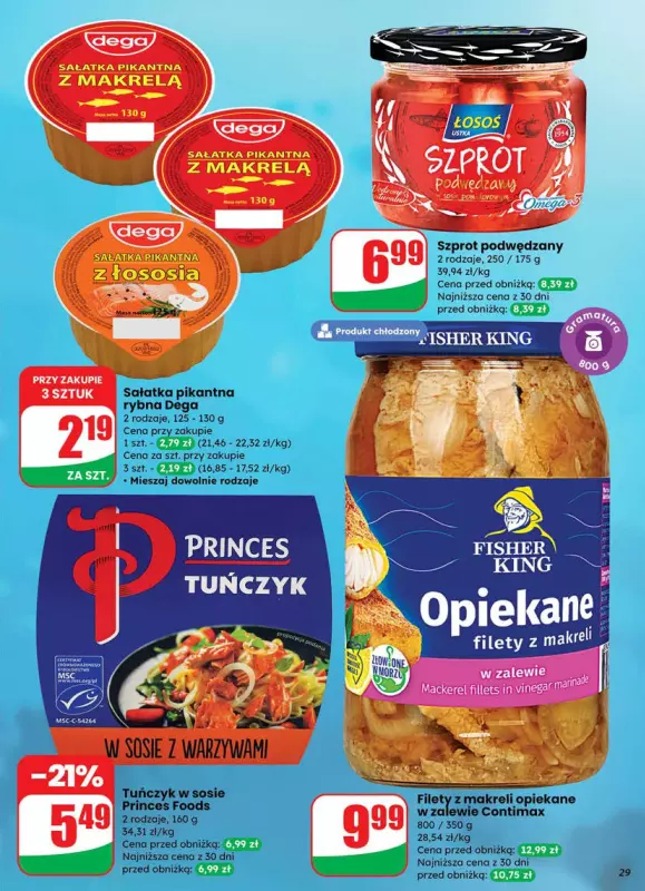 Dino - gazetka promocyjna Gazetka od środy 18.06 do wtorku 24.06 - strona 29