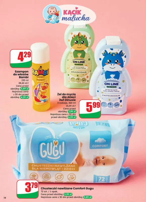 Dino - gazetka promocyjna Gazetka od środy 18.06 do wtorku 24.06 - strona 14