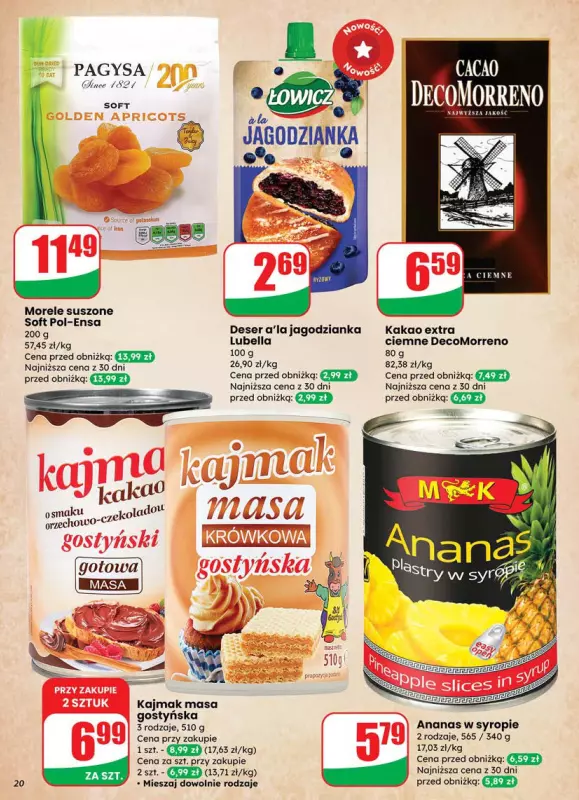 Dino - gazetka promocyjna Gazetka od środy 18.06 do wtorku 24.06 - strona 20
