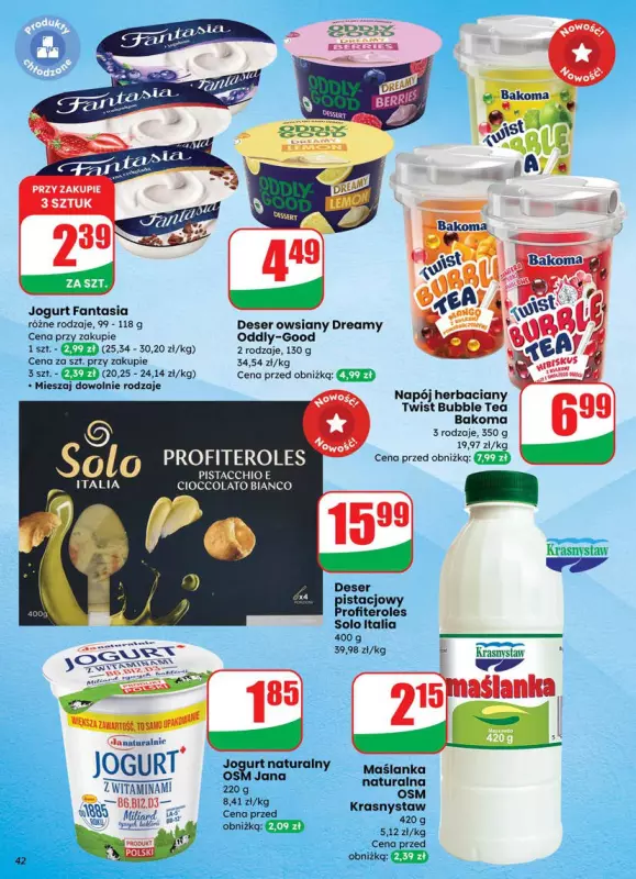Dino - gazetka promocyjna Gazetka od środy 18.06 do wtorku 24.06 - strona 42