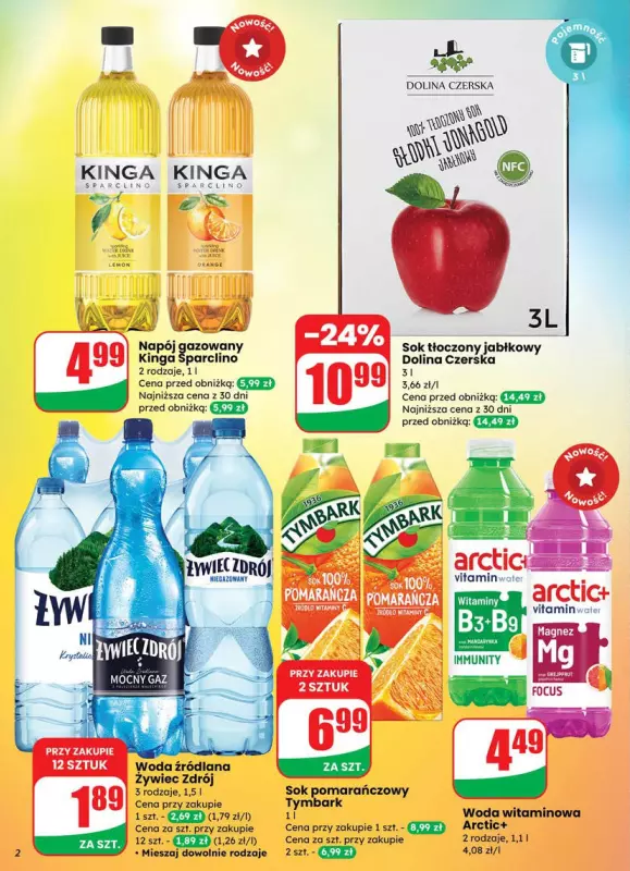 Dino - gazetka promocyjna Gazetka od środy 18.06 do wtorku 24.06 - strona 2