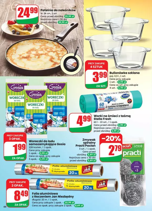Dino - gazetka promocyjna Gazetka od środy 18.06 do wtorku 24.06 - strona 66