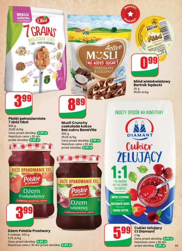 Dino - gazetka promocyjna Gazetka od środy 18.06 do wtorku 24.06 - strona 19