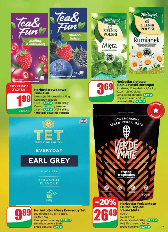 Dino - gazetka promocyjna Gazetka od środy 18.06 do wtorku 24.06 - strona 15