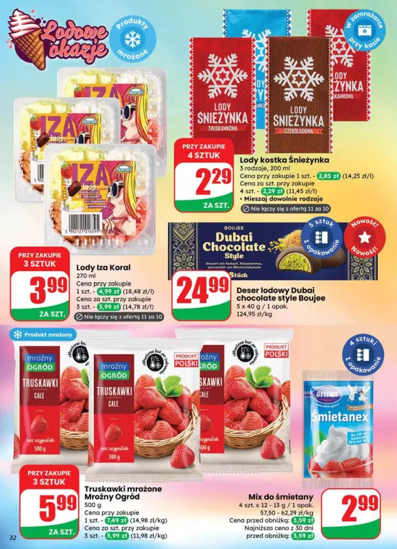 Dino - gazetka promocyjna Gazetka od środy 18.06 do wtorku 24.06 - strona 32