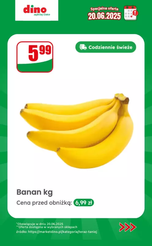 Dino - gazetka promocyjna Specjalna oferta na 20.06.2025 - promocje spoza gazetki   - strona 2