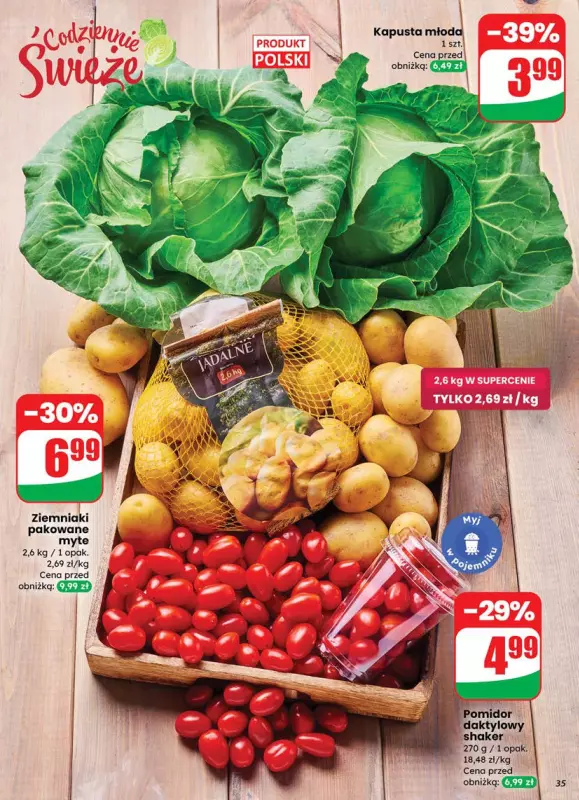 Dino - gazetka promocyjna Gazetka od środy 25.06 do wtorku 01.07 - strona 35