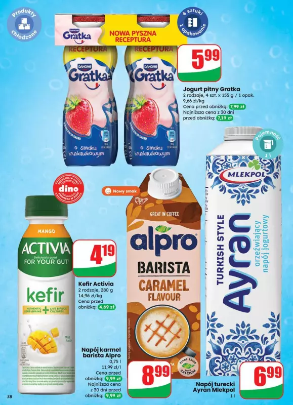 Dino - gazetka promocyjna Gazetka od środy 25.06 do wtorku 01.07 - strona 38