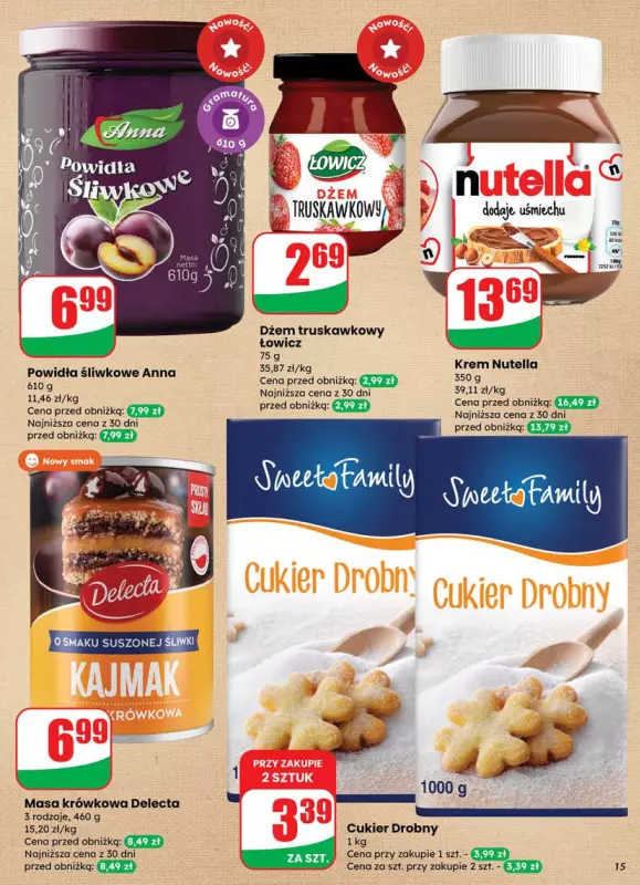 Dino - gazetka promocyjna Gazetka od środy 25.06 do wtorku 01.07 - strona 15