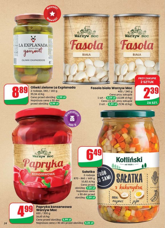 Dino - gazetka promocyjna Gazetka od środy 25.06 do wtorku 01.07 - strona 24
